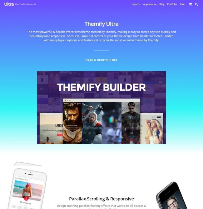 Ultra WordPress Template